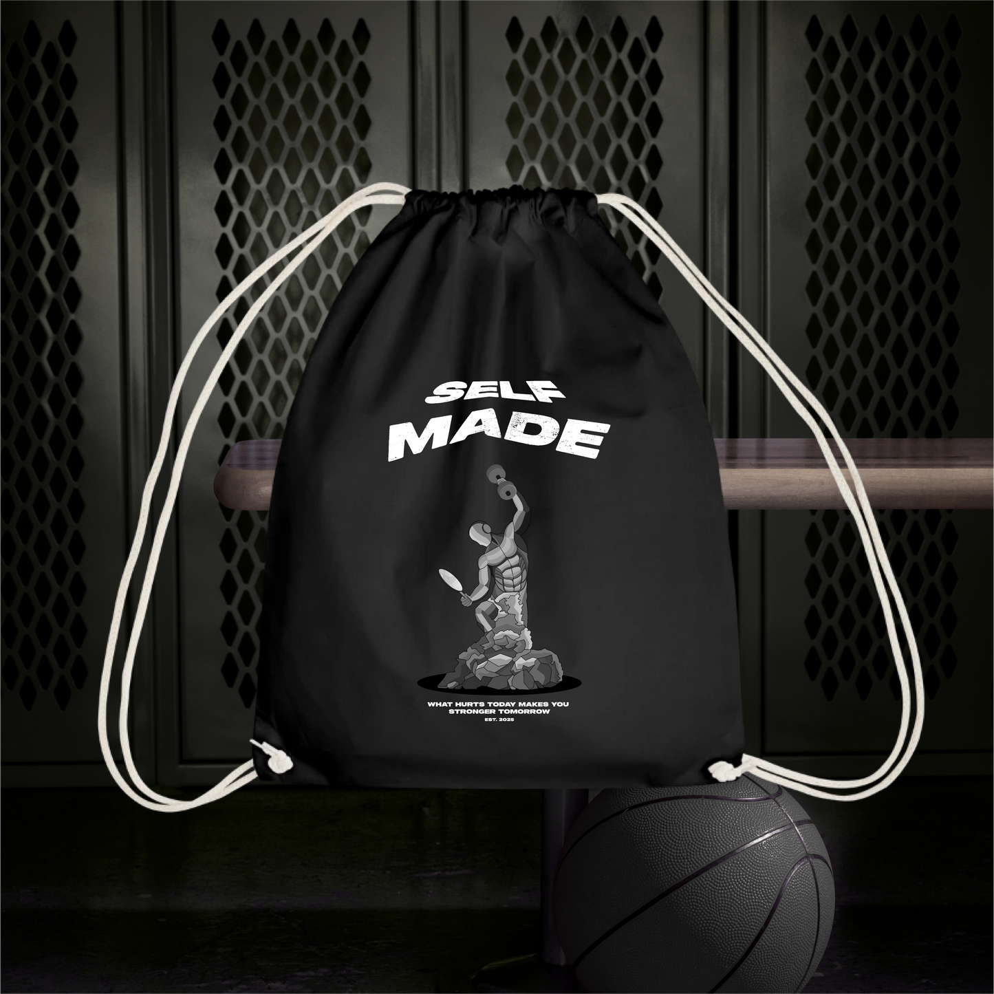 SelfMadeMan – Drawstring Bag