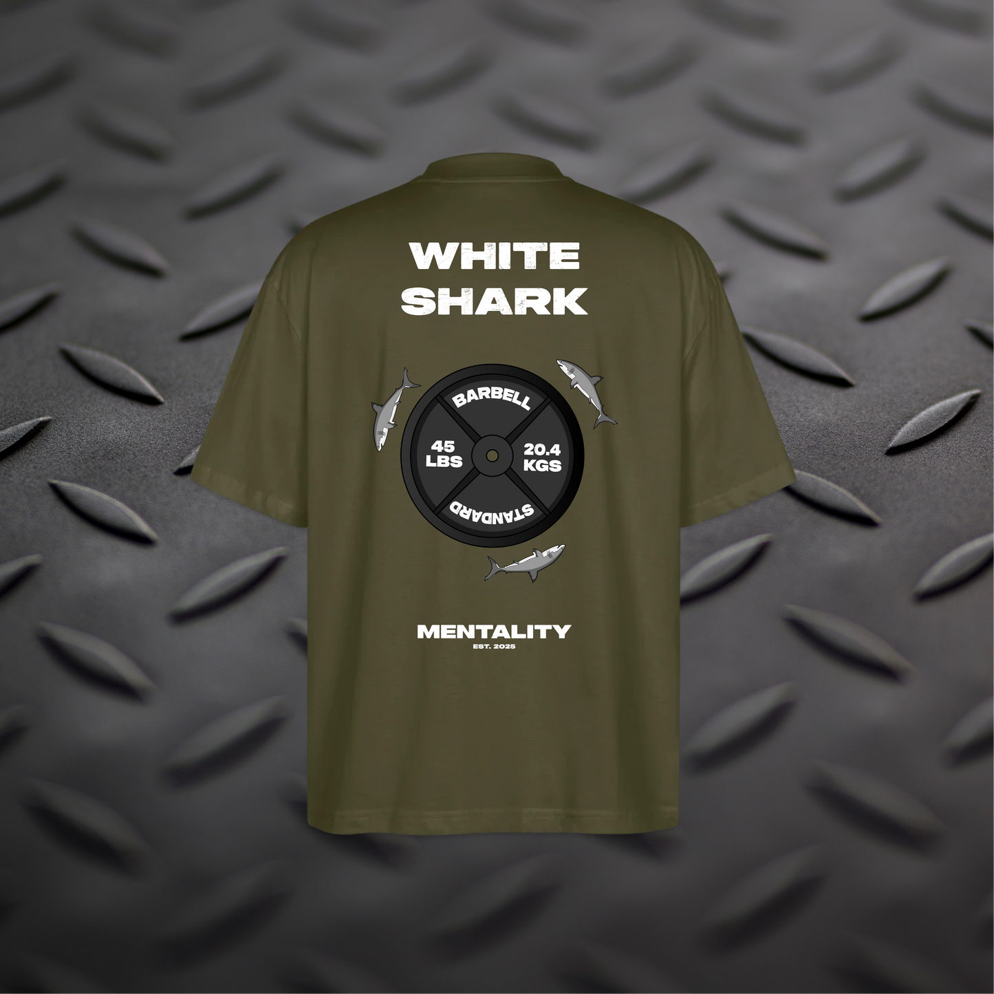 WhiteSharkMentality – Stanley/Stella Oversized Unisex Organic T-Shirt Blaster