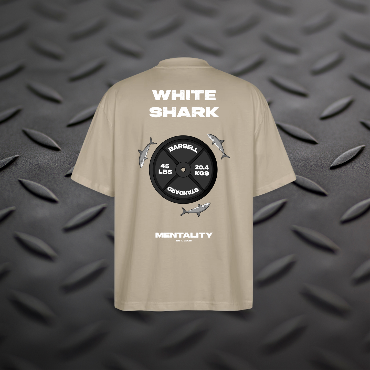 WhiteSharkMentality – Stanley/Stella Oversized Unisex Organic T-Shirt Blaster