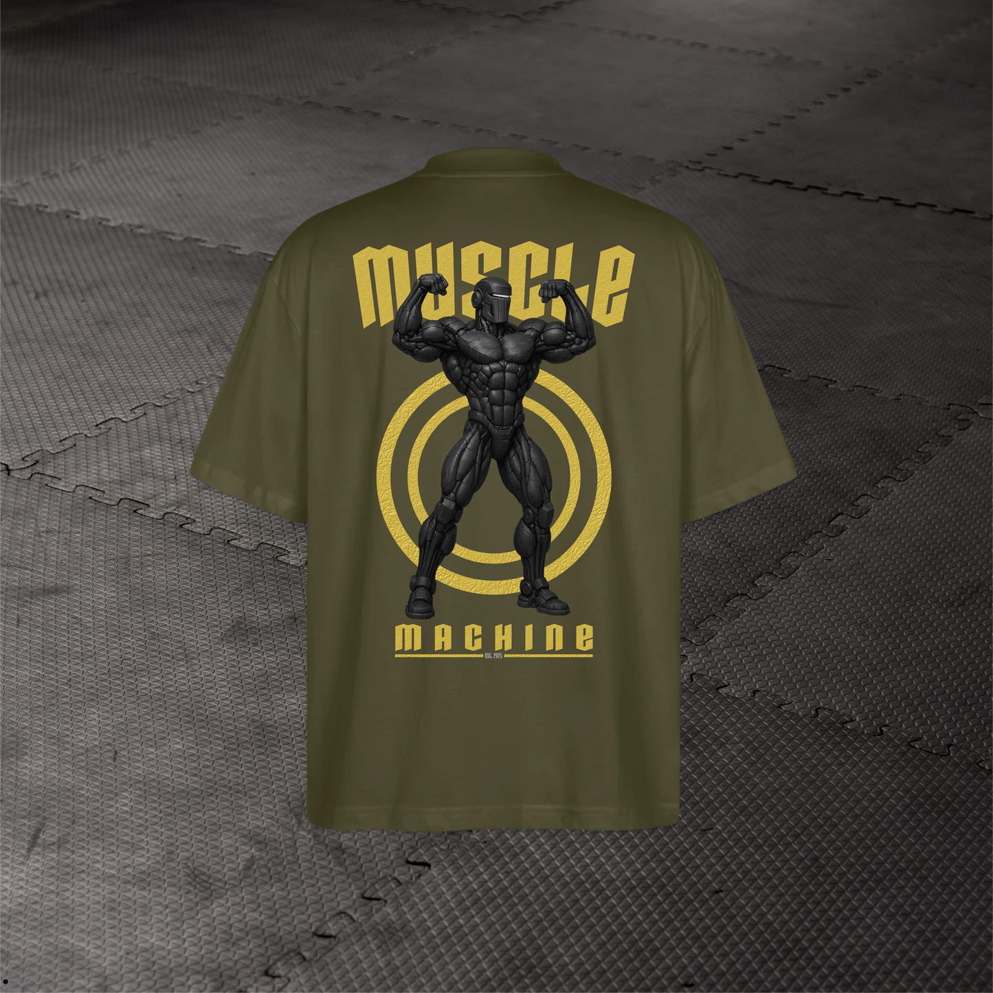 MuscleMachine – Stanley/Stella Oversized Unisex Organic T-Shirt Blaster
