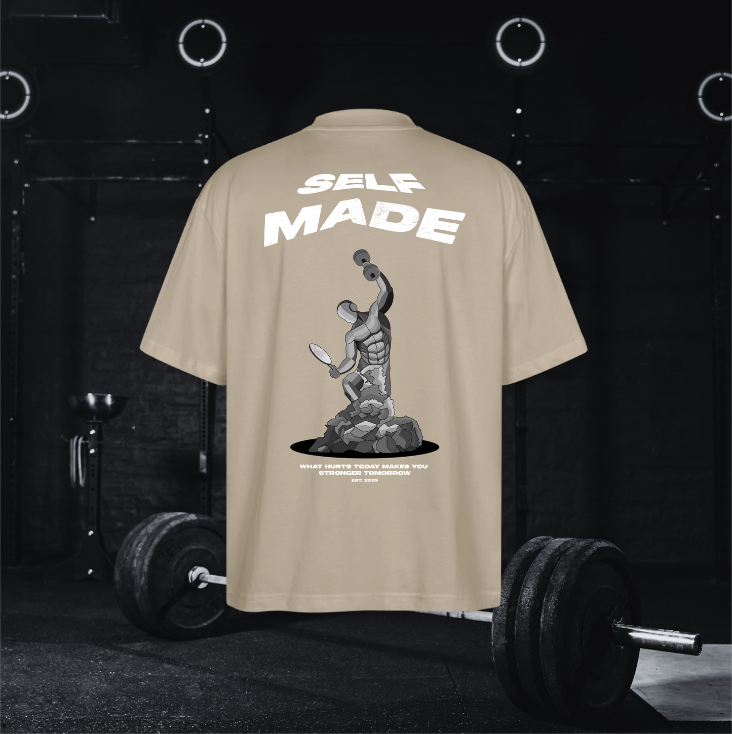 SelfMadeMan – Stanley/Stella Oversized Unisex Organic T-Shirt Blaster