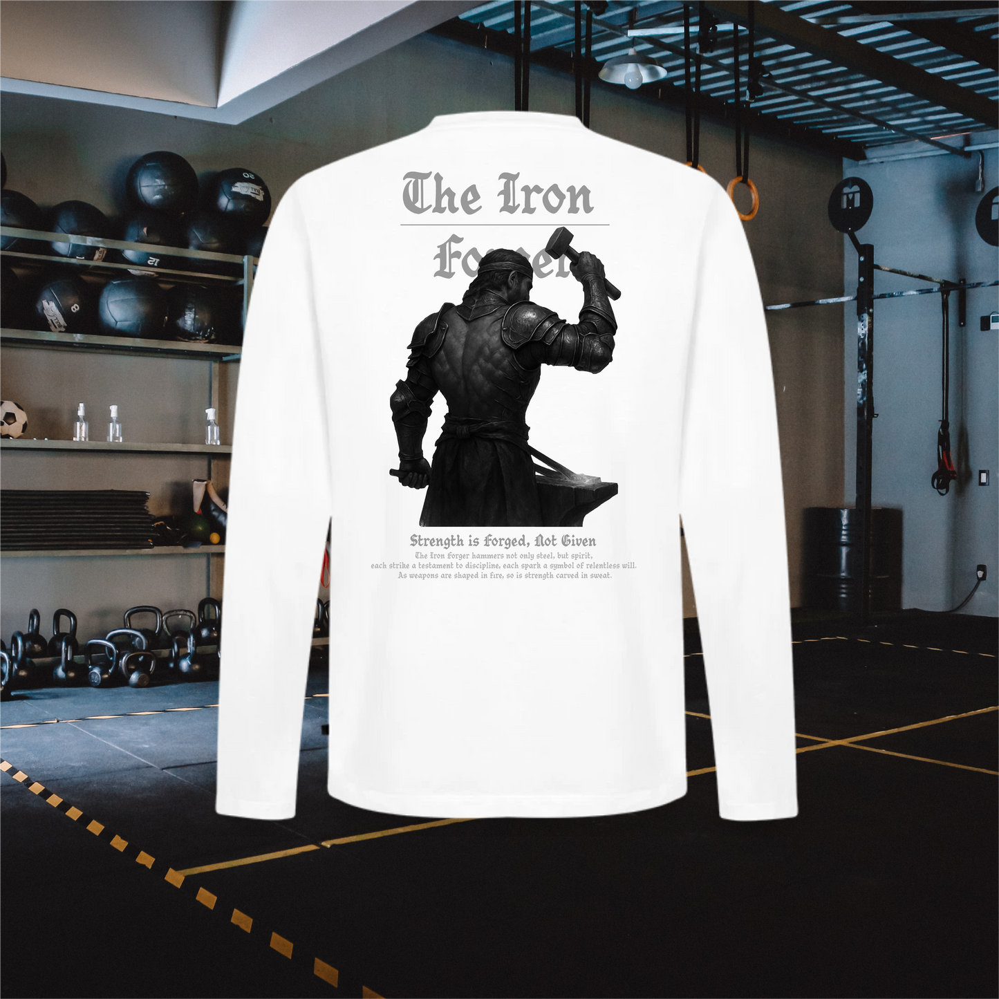 TheIronForger – Men's Premium Organic Long Sleeve Shirt