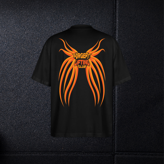 ForgeFitLiftingClubOrange – Stanley/Stella Oversized Unisex Organic T-Shirt Blaster
