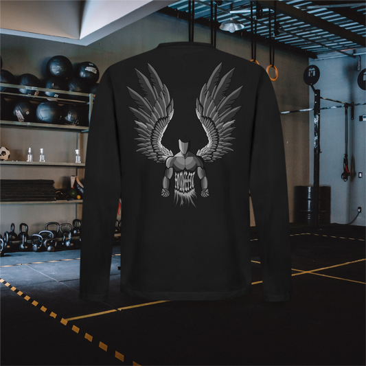 ForgeFitAngel – Men's Premium Organic Long Sleeve Shirt