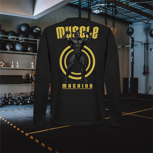 MuscleMachine – Men's Premium Organic Long Sleeve Shirt