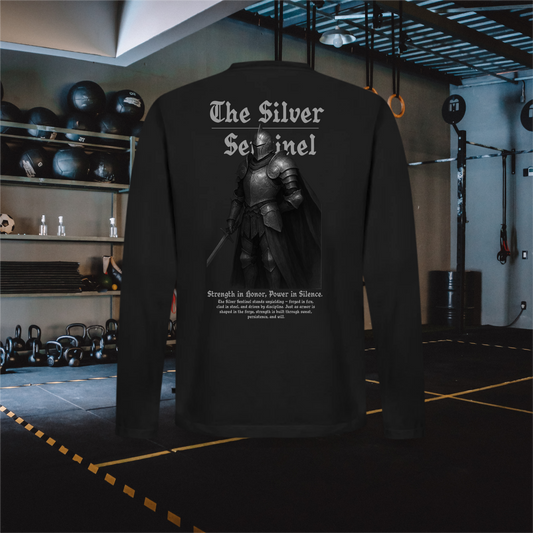 TheSilverSentinel – Men's Premium Organic Long Sleeve Shirt